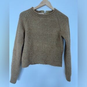 Pepin sweater with back zipper detail